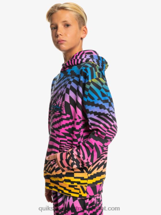 Quiksilver Boys 8-16 Radical Times Oversized Hoodie H2N4B2051 pink glo radical times 231