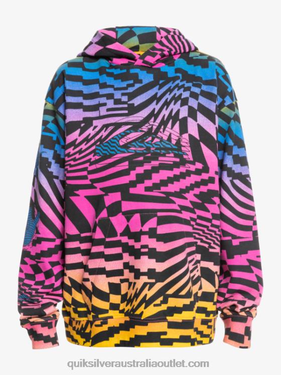 Quiksilver Boys 8-16 Radical Times Oversized Hoodie H2N4B2051 pink glo radical times 231