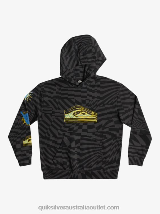Quiksilver Boys 8-16 Radical Times Oversized Hoodie H2N4B2052 black radical times 231
