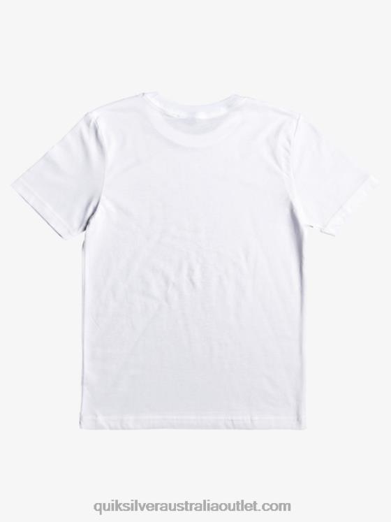 Quiksilver Boys 2-7 At Risks T-shirt H2N4B2170 white