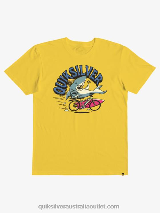 Quiksilver Boys 2-7 At Risks T-shirt H2N4B2171 snapdragon