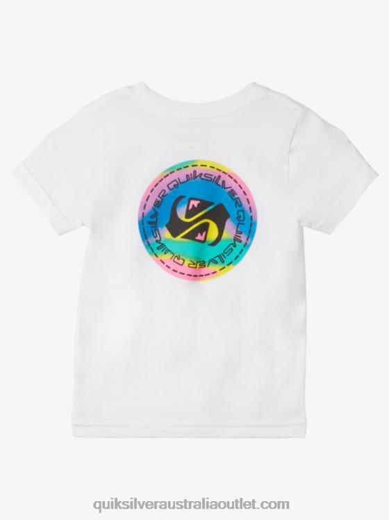 Quiksilver Boys 2-7 Color Flow T-shirt H2N4B2094 white