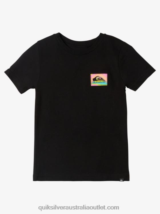 Quiksilver Boys 2-7 Color Flow T-shirt H2N4B2095 black