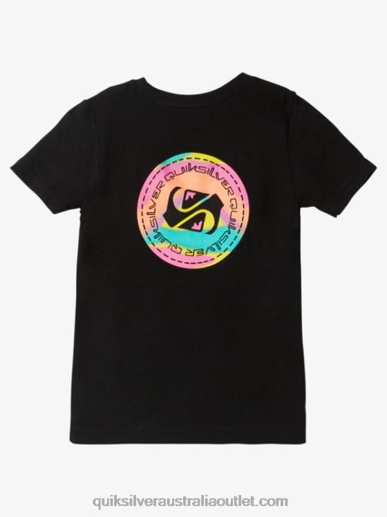 Quiksilver Boys 2-7 Color Flow T-shirt H2N4B2095 black