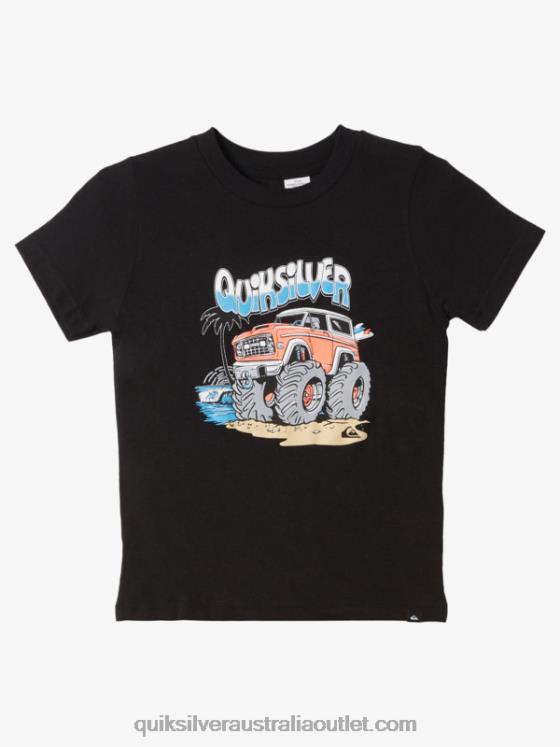 Quiksilver Boys 2-7 Double Parked T-Shirt H2N4B1974 black