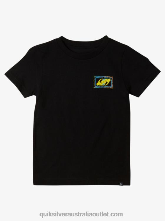 Quiksilver Boys 2-7 Echoed Beat T-Shirt H2N4B1947 black