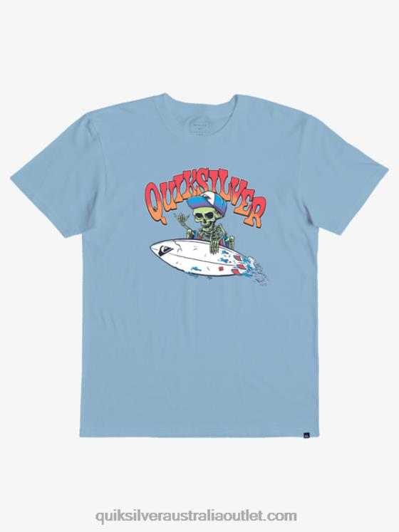 Quiksilver Boys 2-7 Friday Shift T-shirt H2N4B2233 sky blue