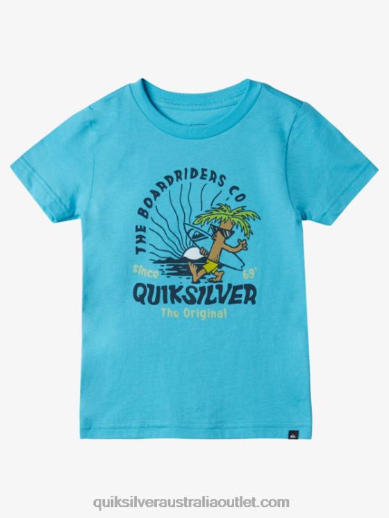 Quiksilver Boys 2-7 Peaceful Mind T-Shirt H2N4B1938 river blue