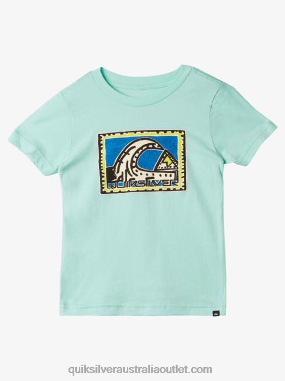 Quiksilver Boys 2-7 Rad Heritage T-shirt H2N4B1958 beach glass