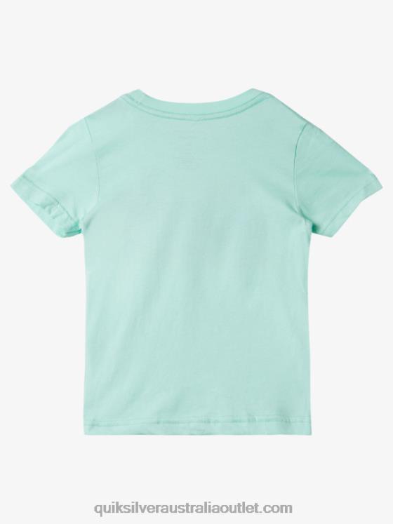 Quiksilver Boys 2-7 Rad Heritage T-shirt H2N4B1958 beach glass