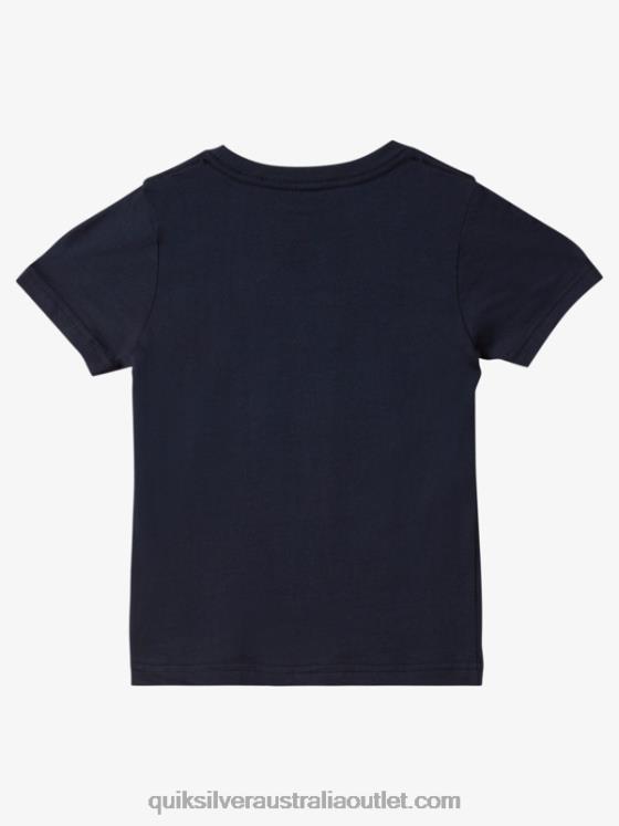 Quiksilver Boys 2-7 Rad Heritage T-shirt H2N4B1959 navy blazer
