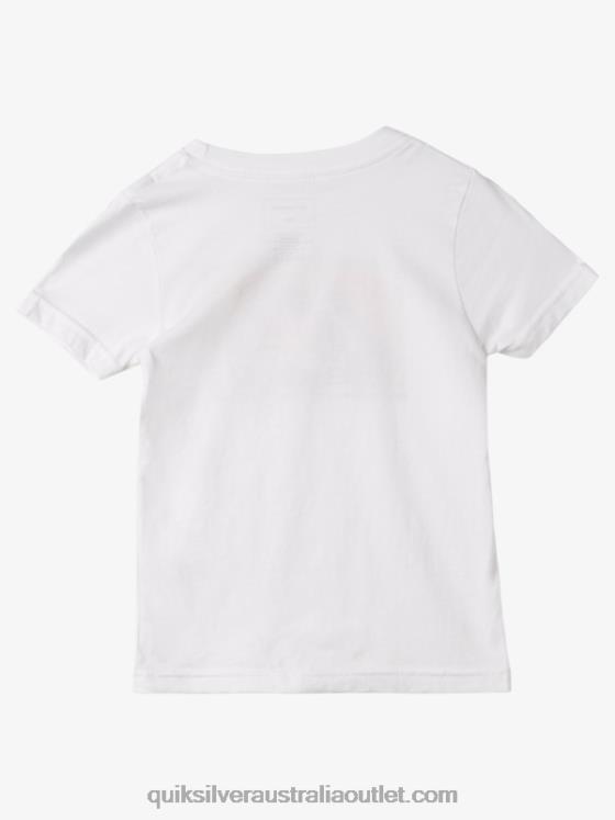 Quiksilver Boys 2-7 Rad Heritage T-shirt H2N4B1960 white