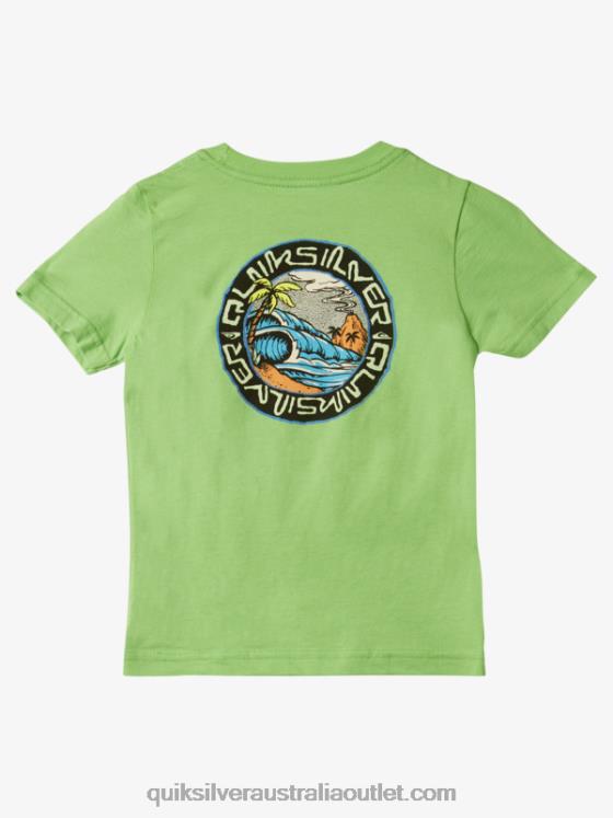Quiksilver Boys 2-7 Salty Tales T-Shirt H2N4B1951 panama