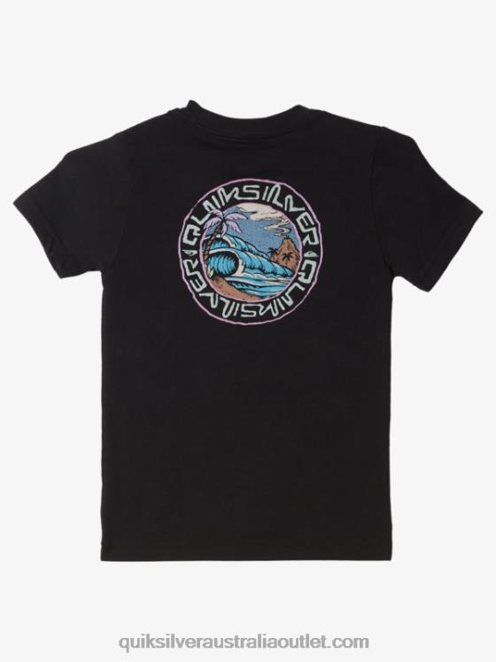 Quiksilver Boys 2-7 Salty Tales T-Shirt H2N4B1952 black