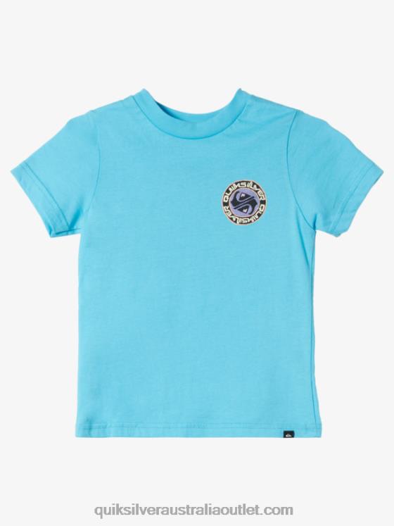Quiksilver Boys 2-7 Salty Tales T-Shirt H2N4B1953 river blue
