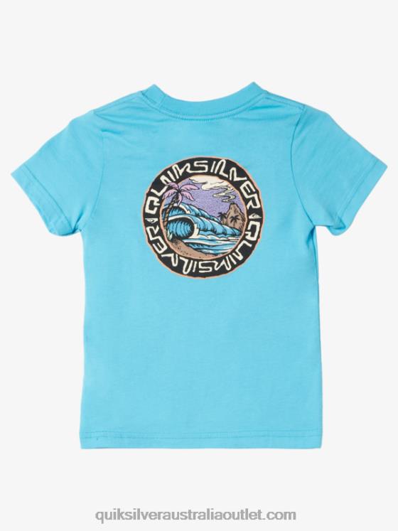 Quiksilver Boys 2-7 Salty Tales T-Shirt H2N4B1953 river blue