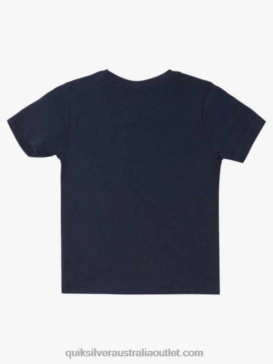 Quiksilver Boys 2-7 Summer Feel T-Shirt H2N4B1975 navy blazer