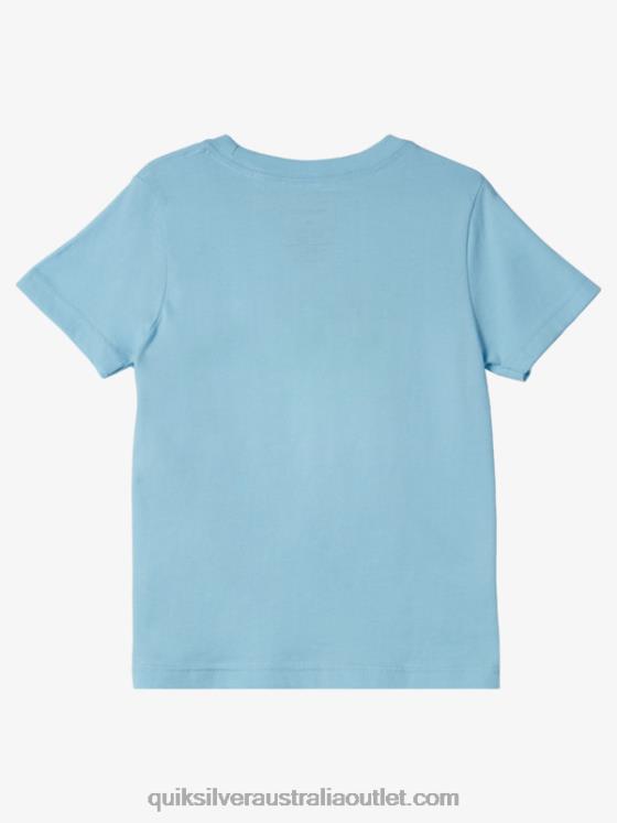 Quiksilver Boys 2-7 Surf Buddy T-shirt H2N4B2160 sky blue