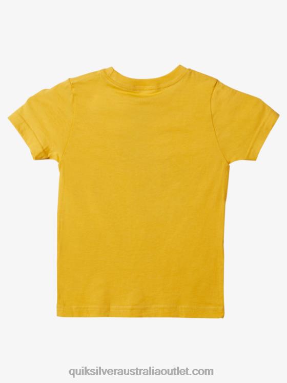 Quiksilver Boys 2-7 Wheelin T-Shirt H2N4B1971 yolk yellow