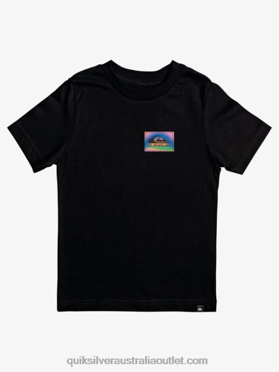 Quiksilver Boys 8-16 Color Flow T-shirt H2N4B2173 black