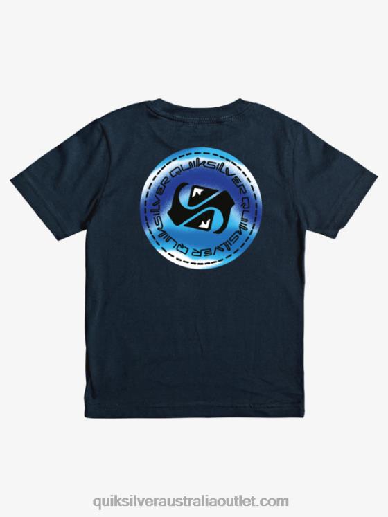 Quiksilver Boys 8-16 Color Flow T-shirt H2N4B2174 navy blazer