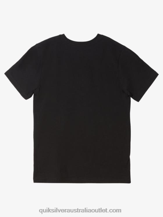 Quiksilver Boys 8-16 Comp Logo T-Shirt H2N4B1961 black