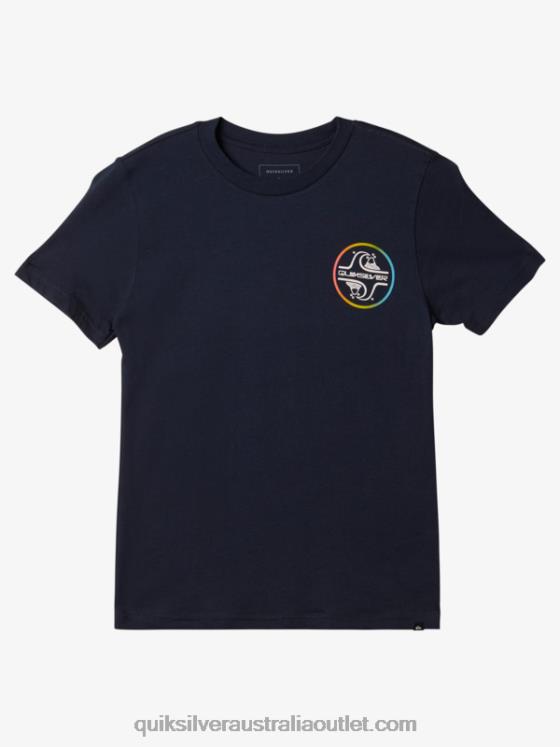 Quiksilver Boys 8-16 Core Bubble T-shirt H2N4B1954 navy blazer