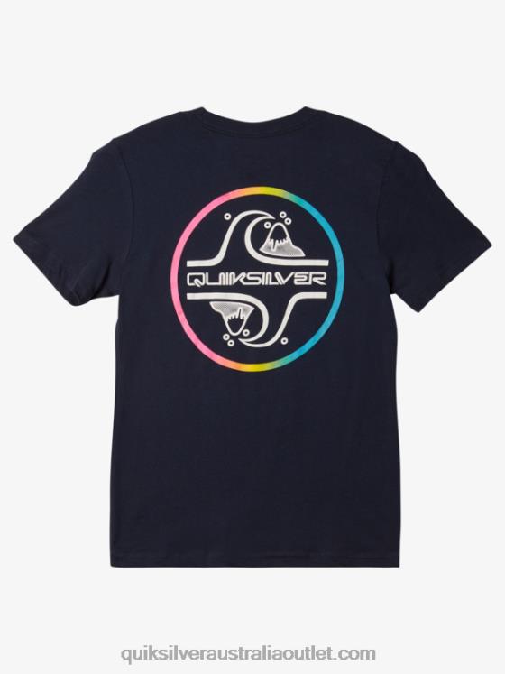 Quiksilver Boys 8-16 Core Bubble T-shirt H2N4B1954 navy blazer