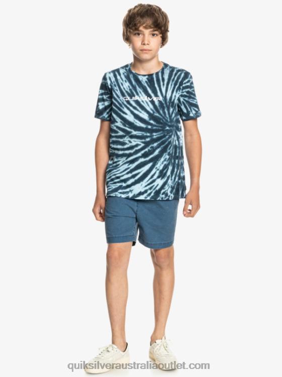 Quiksilver Boys 8-16 Omni T-Shirt H2N4B2311 airy blue