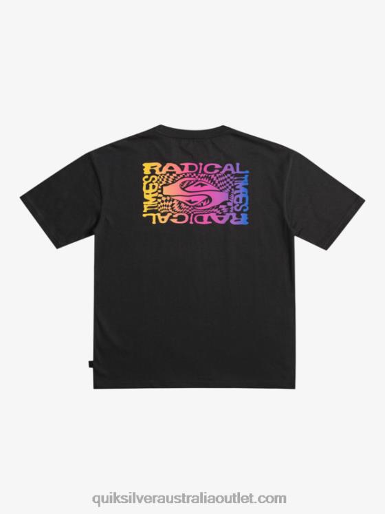 Quiksilver Boys 8-16 Radical Flag T-Shirt H2N4B1966 black