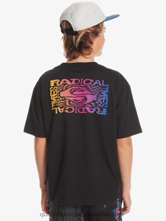 Quiksilver Boys 8-16 Radical Flag T-Shirt H2N4B1966 black