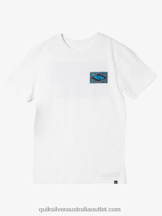 Quiksilver Boys 8-16 Vibing T-Shirt H2N4B1943 white