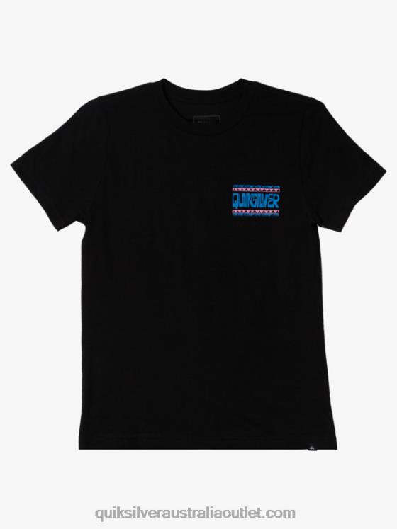 Quiksilver Boys 8-16 Warped Frames T-shirt H2N4B2156 black