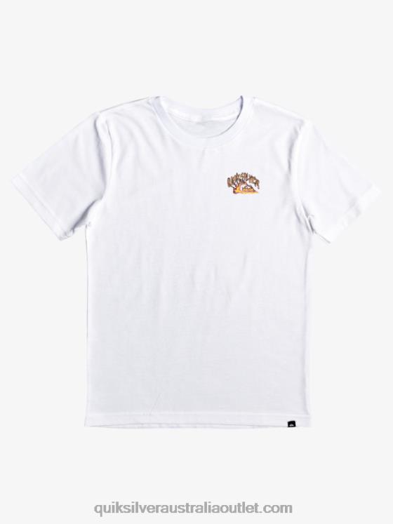 Quiksilver Boys 8-16 Waves Guardian T-shirt H2N4B2229 white