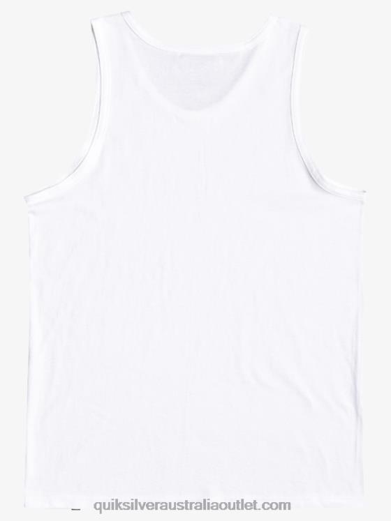 Quiksilver Boys 2-7 At Risk Tank T-shirt H2N4B2266 white