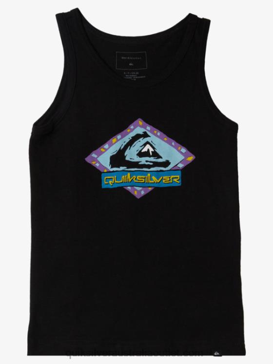 Quiksilver Boys 2-7 Funky Frame Tank T-shirt H2N4B2263 black