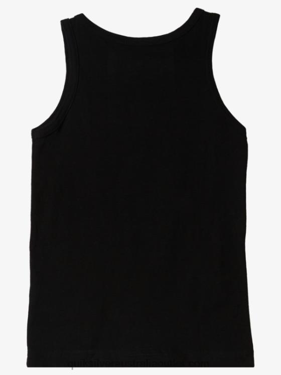 Quiksilver Boys 2-7 Funky Frame Tank T-shirt H2N4B2263 black