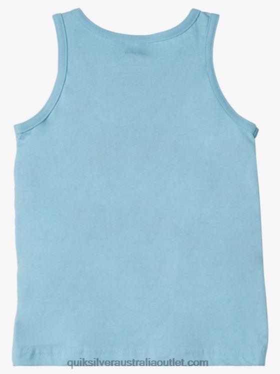 Quiksilver Boys 2-7 Funky Frame Tank T-shirt H2N4B2264 sky blue
