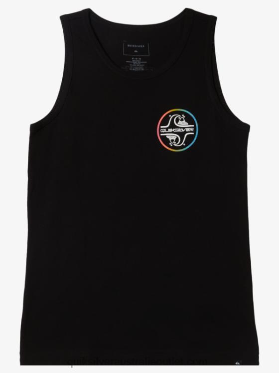 Quiksilver Boys 8-16 Core Bubble Tank T-shirt H2N4B2228 black