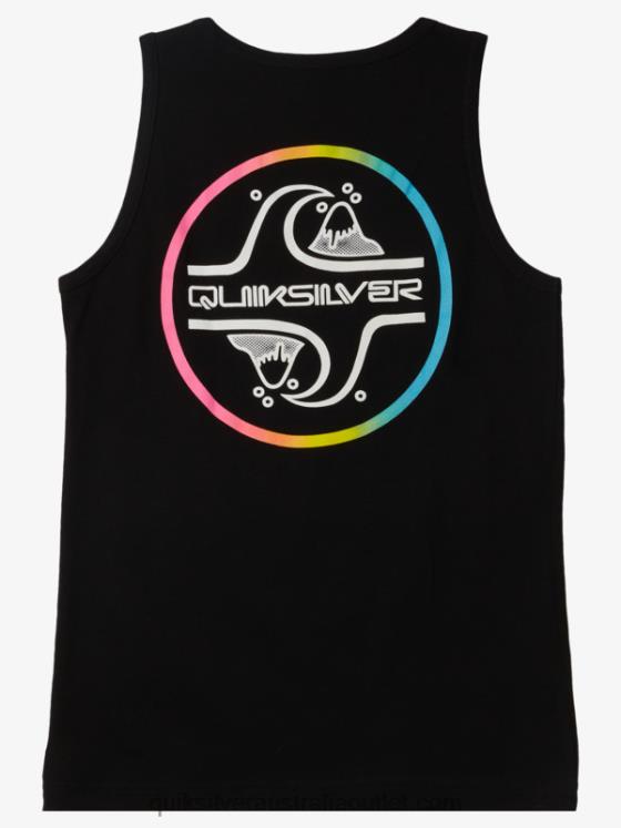 Quiksilver Boys 8-16 Core Bubble Tank T-shirt H2N4B2228 black