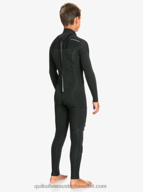 Quiksilver Boys 8-16 3/2mm Sessions L/SL Fullsuit H2N4B2194 black