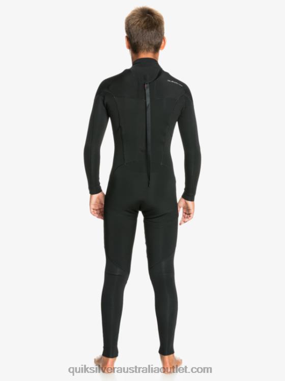 Quiksilver Boys 8-16 3/2mm Sessions L/SL Fullsuit H2N4B2194 black