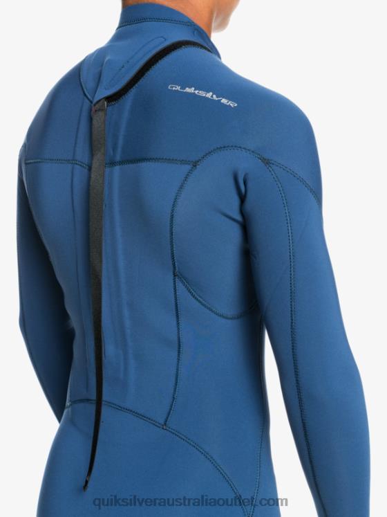 Quiksilver Boys 8-16 4/3mm Sessions L/SL Fullsuit H2N4B2189 insignia blue