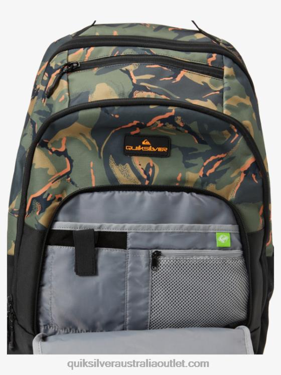 Quiksilver Men 1969 Special 28 L Backpack H2N4B708 woodland camo