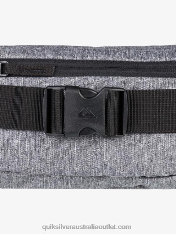 Quiksilver Men Jungler 1.5L Fanny Pack H2N4B731 light grey heather