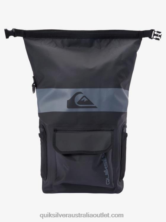 Quiksilver Men Sea Stash 20L Medium Surf Backpack H2N4B859 black