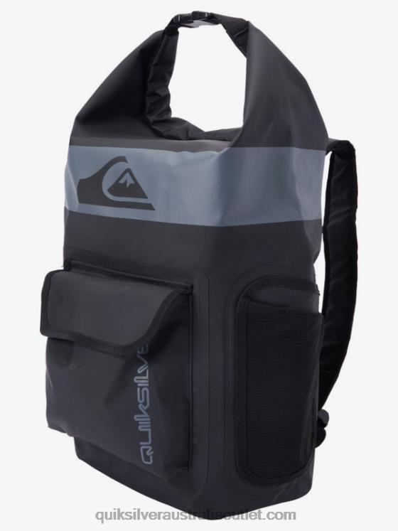 Quiksilver Men Sea Stash 20L Medium Surf Backpack H2N4B859 black