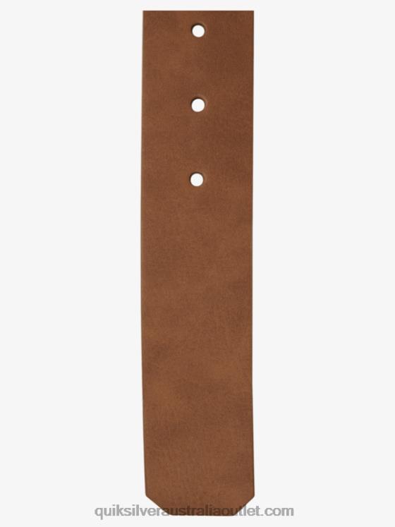 Quiksilver Men Main Street Faux Leather Belt H2N4B1096 chocolate