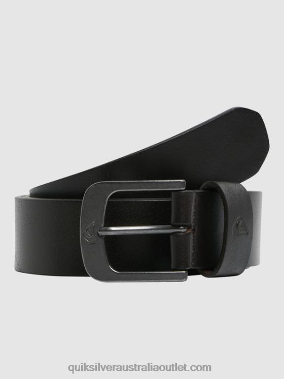 Quiksilver Men The Everydaily Leather Belt H2N4B1054 chocolate