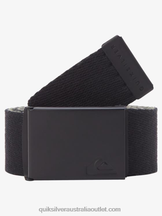 Quiksilver Men The Jam Webbing Belt H2N4B42 black